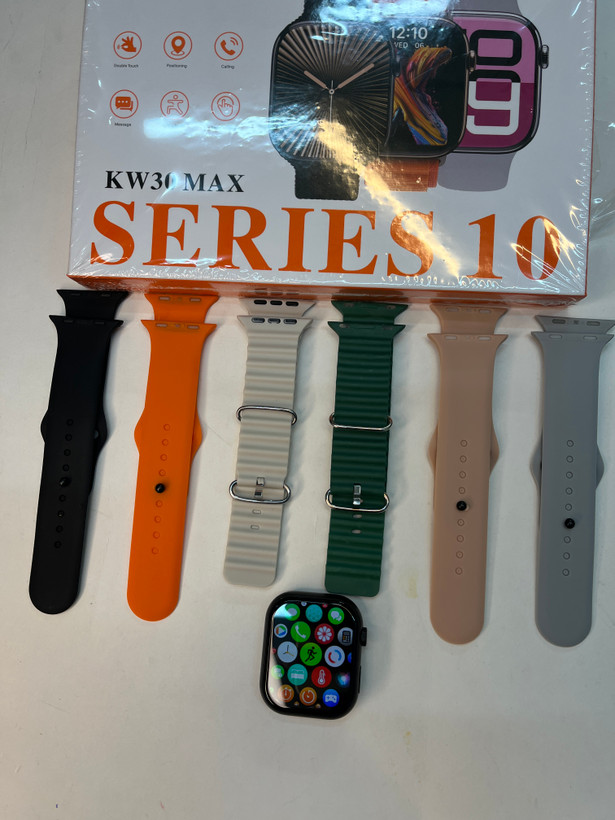 ساعت هوشمندkw30 max سایز۴۶ هفت بند