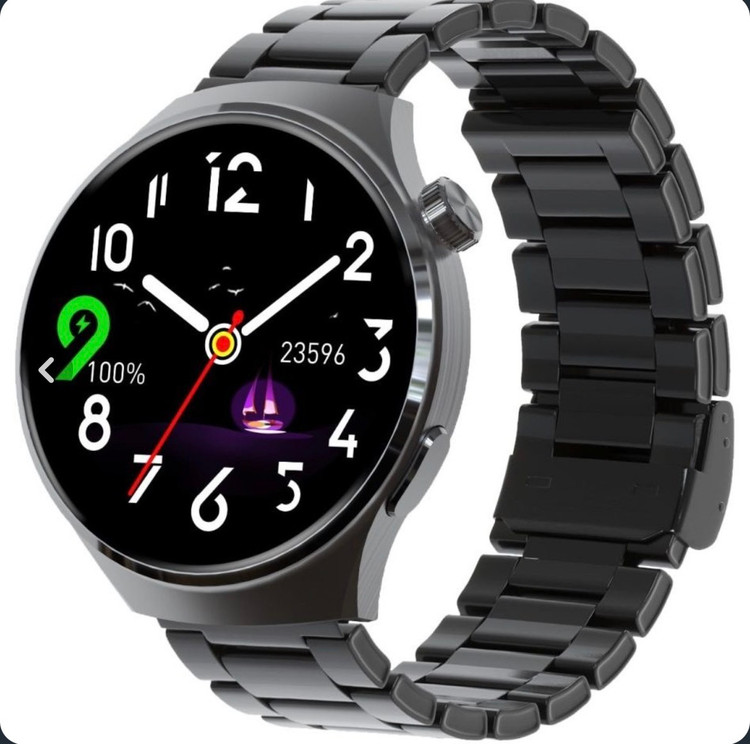 ساعت هوشمندصفحه گرد wisme -x31 max مناسب آقایان