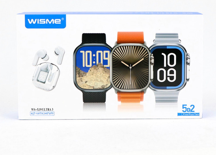 ساعت هوشمند سایز۴۹ مدل ws-x19ultra3 همرا با ایرپاد