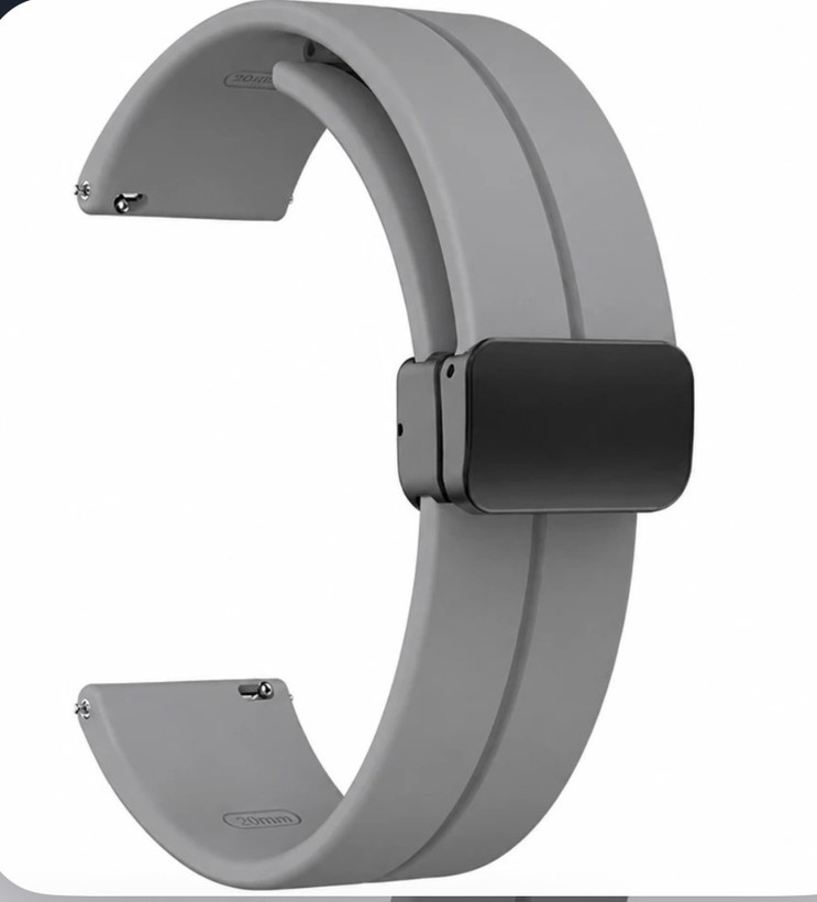 بند سیلیکونی با قفل مگنتی مدل مجیک مناسب ساعت هوشمندxiaomi watch 5active