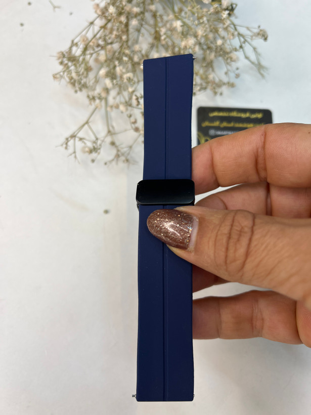 بند سیلیکونی با قفل مگنتی مدل مجیک مناسب ساعت هوشمندxiaomi watch 5active