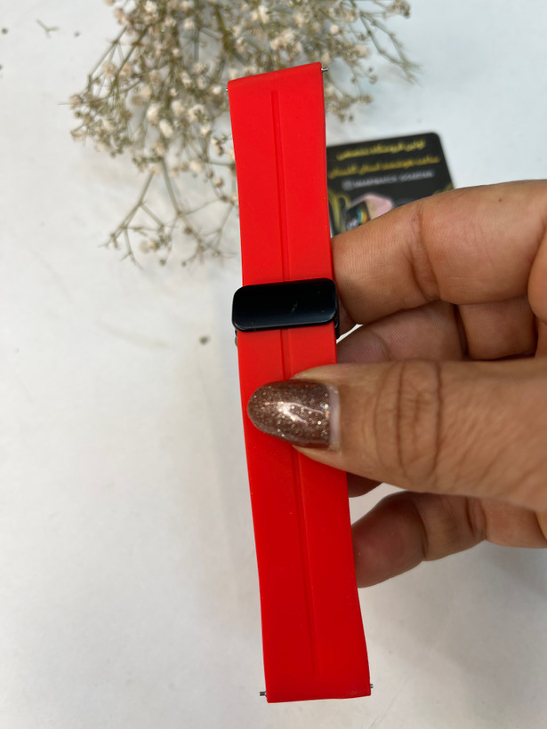 بند سیلیکونی با قفل مگنتی مدل مجیک مناسب ساعت هوشمندxiaomi watch 5active