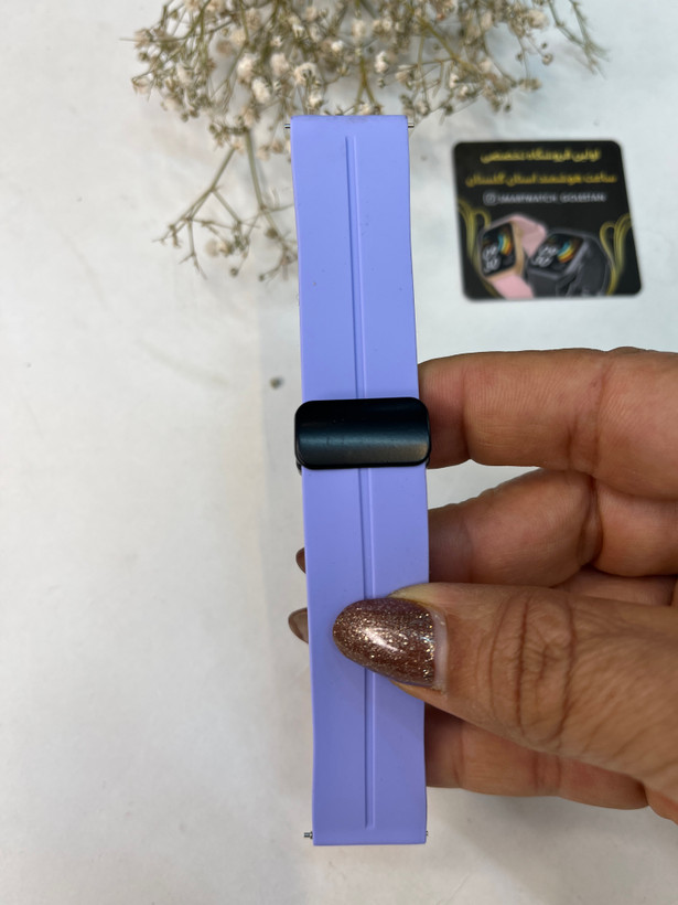 بند سیلیکونی با قفل مگنتی مدل مجیک مناسب ساعت هوشمندxiaomi watch 5active