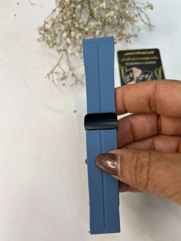 بند سیلیکونی با قفل مگنتی مدل مجیک مناسب ساعت هوشمندxiaomi watch 5active