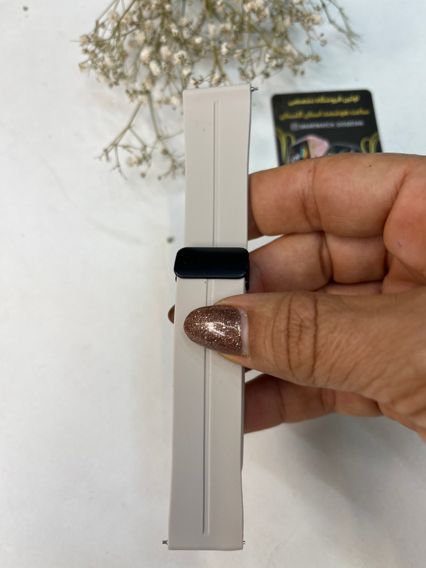 بند سیلیکونی با قفل مگنتی مدل مجیک مناسب ساعت هوشمندxiaomi watch 5active