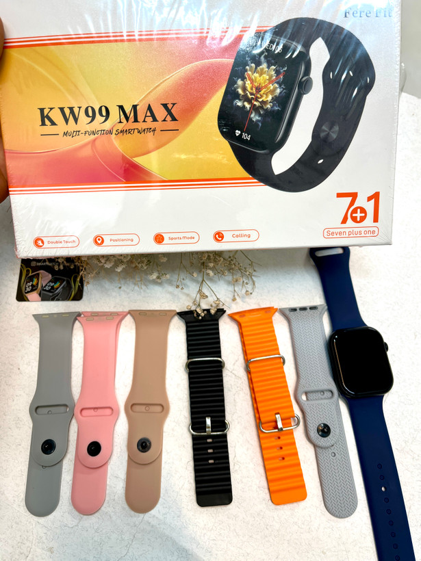 ساعت هوشمند kw99 max سایز۴۶/هفت بند